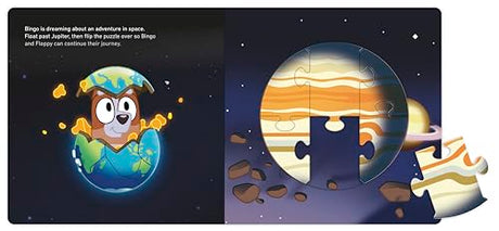 Bluey: A Jigsaw Puzzle Book - Retail Maharaj