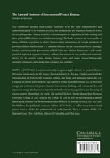 The Law and Business of International Project Finance: A Resource for Governments, Sponsors, Lawyers, and Project Participants - Retail Maharaj