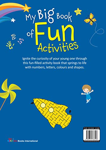 Little Genius Activity Book for Kids: Kids’ Brain Boosting | Creative Learning | Fun Activities | Brain Teasers | Interactive Learning; 6+ Age - Retail Maharaj