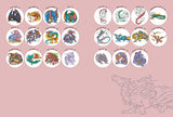 Draw 100 Dragons: From Basic Shapes to Amazing Drawings in Super-easy Steps - Retail Maharaj