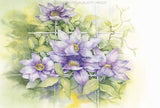 Watercolour Flowers - Retail Maharaj