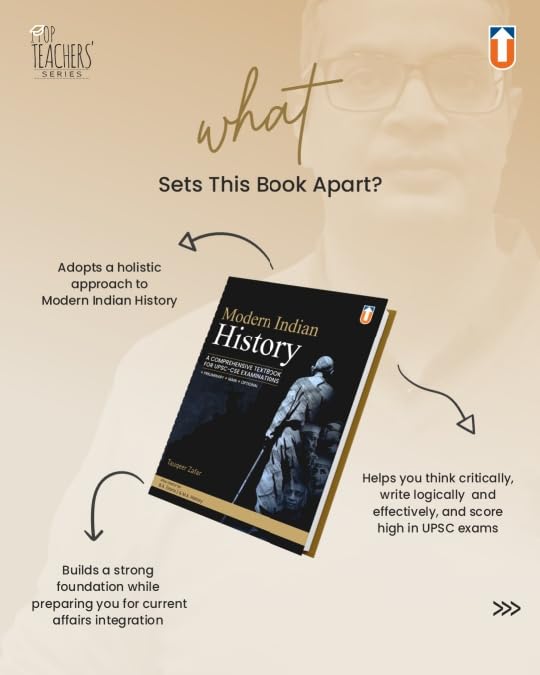 Modern Indian History: A Comprehensive Textbook for UPSC-CSE Examinations by Tauqeer Zafar, Preliminary, Main & Optional, B.A. & M.A. History - Retail Maharaj