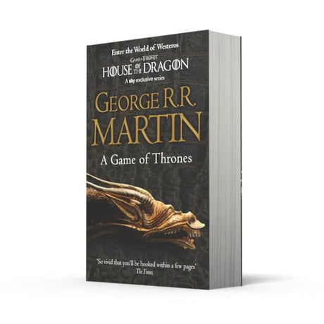 A Game of Thrones (Reissue): Book 1 (A Song of Ice and Fire): The bestselling classic epic fantasy series behind the award-winning HBO and Sky TV show and phenomenon GAME OF THRONES - Retail Maharaj