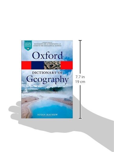 A DICTIONARY OF GEOGRAPHY 5E - Retail Maharaj