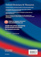 Oxford Dictionary & Thesaurus, 2/Ed, Hb - Retail Maharaj