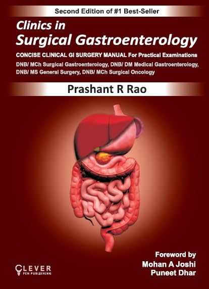 CLINICS IN SURGICAL GASTROENTEROLOGY (2ND EDITION 2024 COMPLETELY UPDATED IN 4 COLOR) - Retail Maharaj