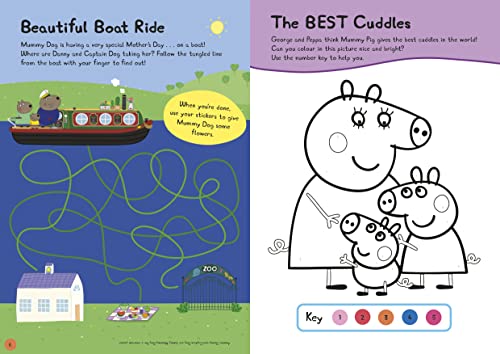 Peppa Pig: My Amazing Mum: Sticker Activity Book - Retail Maharaj