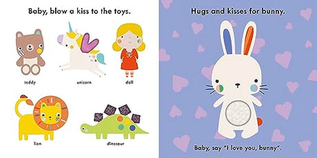 Baby Touch: Hugs and Kisses: A touch-and-feel playbook - Retail Maharaj