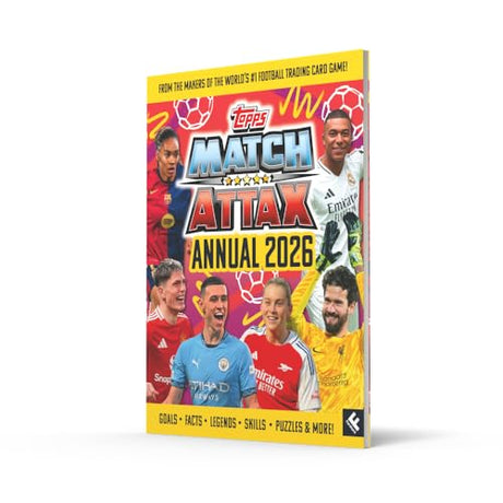 Match Attax Annual 2026: The best official illustrated football annual, brand new for 2026 and full of action – the perfect gift for footy-loving kids and teens this Christmas! - Retail Maharaj