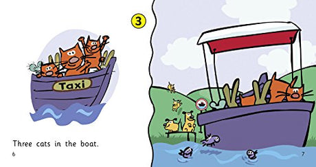 In the Boat: Band 01a/Pink a (Collins Big Cat) - Retail Maharaj