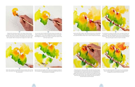 Simply Paint Birds: A Complete Watercolour Course for Beginners - Retail Maharaj