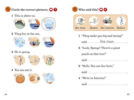 Ladybird Readers Level 2 - Roald Dahl: James and the Giant Peach (ELT Graded Reader) - Retail Maharaj