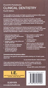 Churchill's Pocketbooks Clinical Dentistry, IE - 4E - Retail Maharaj