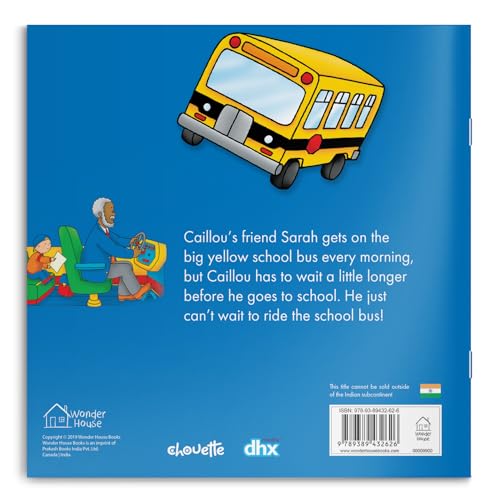 Caillou-The School Bus - Retail Maharaj