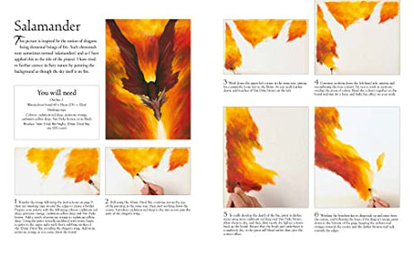 Painting Dragons: 5 Fearsome Step-by-Step Projects (Ready to Paint) - Retail Maharaj