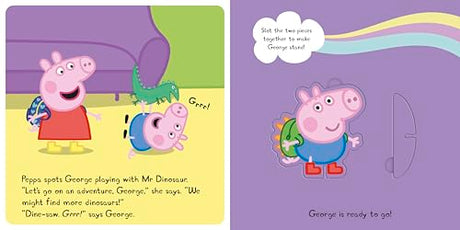 Peppa Pig: Peppa’s Unicorn Adventure: A Press-Out-and-Play Book - Retail Maharaj