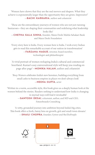 Busy Women: Building Commerce and Culture in Middle India | A Business and Culture Book on Financial Independence and Modern Indian Womanhood - Retail Maharaj