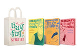 A Bagful of Stories: A Gift Edition Boxset of Grandma’s, Grandpa’s and Grandparents’ Bag of Stories by Sudha Murty - Retail Maharaj