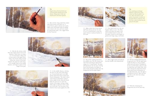 Watercolour Landscapes Step-By-Step - Retail Maharaj