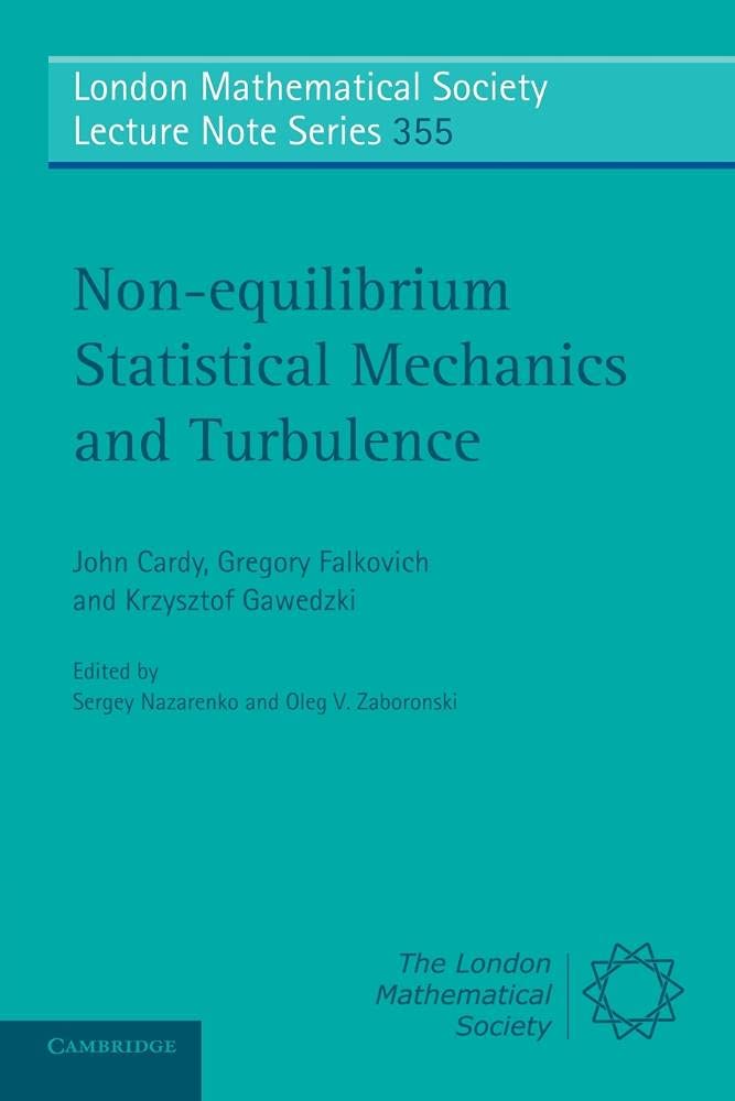 Non-equilibrium Statistical Mechanics and Turbulence - Retail Maharaj