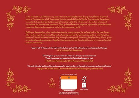 Holy Tirthankars: In the Light of Heartfulness | Explore Jain Wisdom & Yogic Tools | Practices for Inner Peace, Spiritual Growth & Mindful Living - Retail Maharaj