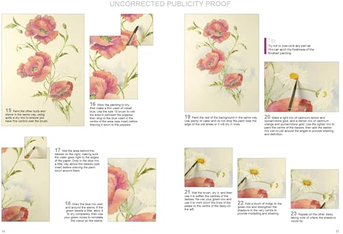Watercolour Flowers - Retail Maharaj