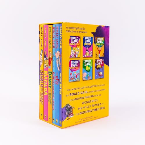 Roald Dahl's Scrumdiddlyumptious Story Collection (6 Book Slipcase) - Retail Maharaj