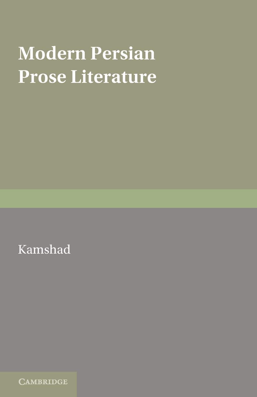 Modern Persian Prose Literature - Retail Maharaj