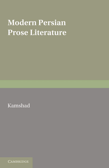 Modern Persian Prose Literature - Retail Maharaj