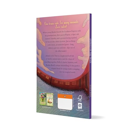 Animals on the Train | A short story in the popular Puffin chapter book series by Ruskin Bond | Illustrated animals story for kids above 6 years - Retail Maharaj
