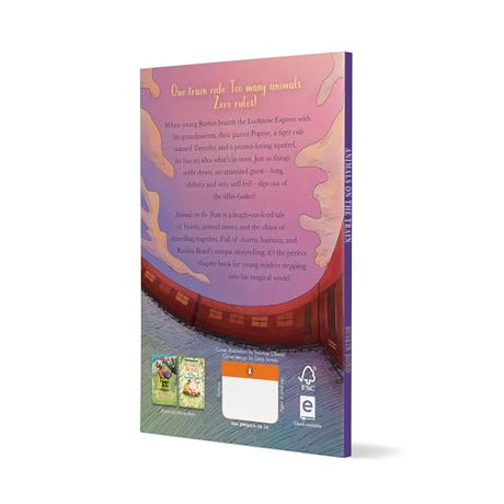 Animals on the Train | A short story in the popular Puffin chapter book series by Ruskin Bond | Illustrated animals story for kids above 6 years - Retail Maharaj
