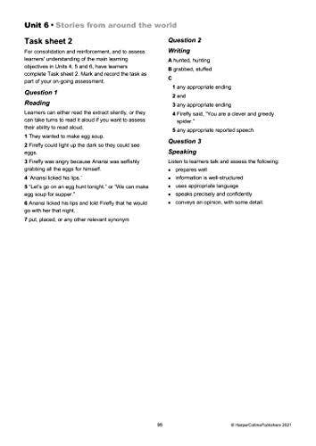 International Primary English Teacher’s Guide: Stage 5 (Collins International Primary English) - Retail Maharaj