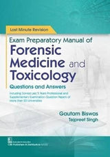 Exam Preparatory Manual Of Forensic Medicine And Toxicology Questions And Answers (Pb 2025) - Retail Maharaj