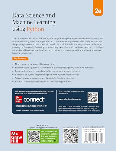 Data Science and Machine Learning Using Python | 2nd Edition | Reema Thareja - Retail Maharaj