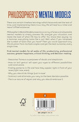 Philosopher's Mental Models: Learn Directly from the World's Greatest Minds, How to Think Like Lao Tzu, Descartes, Nietzsche, Kierkegaard, Plato, and More - Retail Maharaj