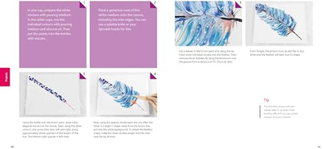 Acrylic Paint Pouring: 16 Fluid Painting Projects & Creative Techniques - Retail Maharaj