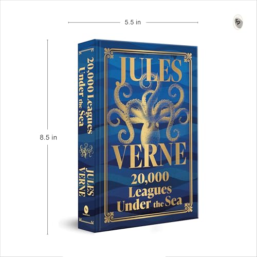 20,000 Leagues Under the Sea (Deluxe Hardbound Edition) (Fingerprint Classics) - Retail Maharaj