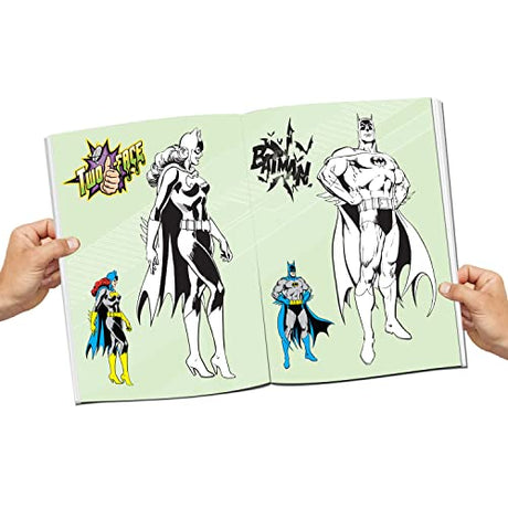 Batman Copy Colouring and Activity Books Pack with Stickers for Kids Ages 2-8 – Set of 5 Fun Superhero Books with Colouring, Puzzles, Creative Activities & Hand-Eye Coordination Exercises - Retail Maharaj