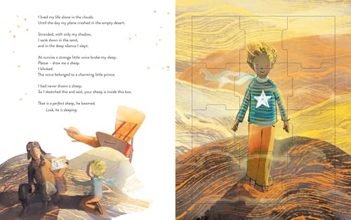 The Little Prince Jigsaw Book: The beloved classic children’s fable, adapted as a illustrated jigsaw book for a new generation of young readers - Retail Maharaj