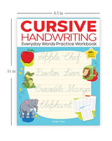 Cursive Handwriting - Everyday Letters and Sentences : Level 2 Practice Workbooks For Children (Set of 2 Books) - Retail Maharaj