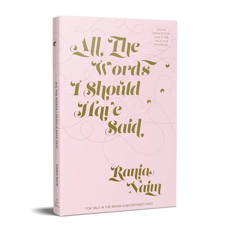 All the Words I should Have Said (English) - Retail Maharaj