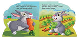 My First Shaped Board Book: Illustrated Rabbit - Animal Picture Book for Kids Age 2+ Board book - Retail Maharaj