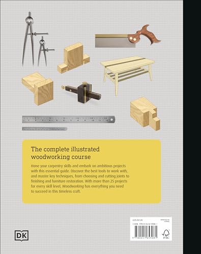 Woodworking: The Complete Step-by-Step Manual - Retail Maharaj