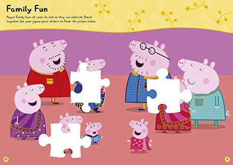 Peppa Pig: Peppa's Diwali Sticker Activity Book - Retail Maharaj