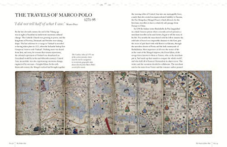 The Golden Atlas: The Greatest Explorations, Quests and Discoveries on Maps - Retail Maharaj