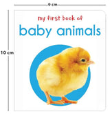 My First Book of Baby Animals | First Animal Board Book for Babies, Toddlers & Preschoolers | Learn About Cute Baby Animals with Bright, Adorable Pictures | Early Learning Book for Kids Ages 0-3 Years - Retail Maharaj