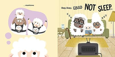 Sleepy Sheepy and the Sheepover - Retail Maharaj