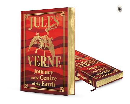 Journey to the Centre of the Earth (Deluxe Hardbound Edition): With Gilded Edges and 1 Ribbon Book Marker (FingerPrint Classics) - Retail Maharaj