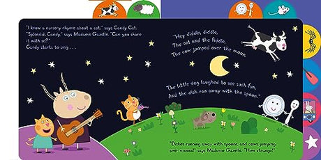 Peppa Pig: Peppa’s Favourite Nursery Rhymes: Tabbed Board Book - Retail Maharaj