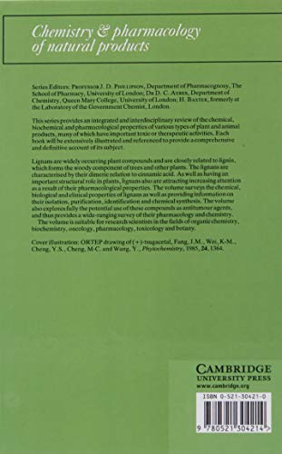Lignans: Chemical, Biological and Clinical Properties (Chemistry and Pharmacology of Natural Products) - Retail Maharaj